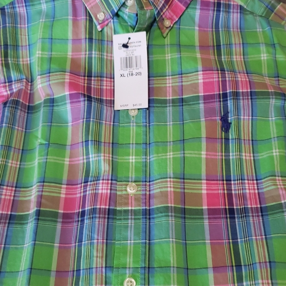 Ralph Lauren long sleeve youth button down shirt - Picture 5 of 7